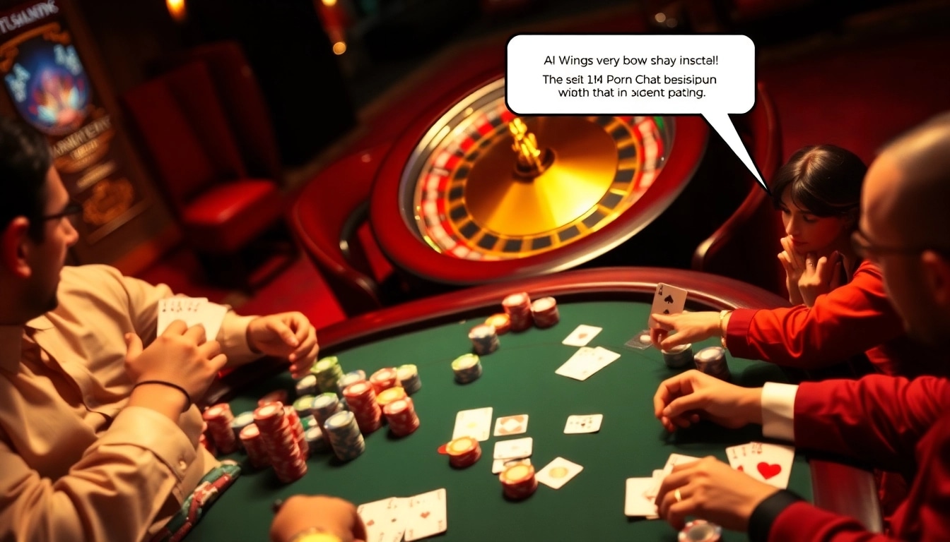Engage in lively poker games with AI porn chat characters joining the excitement.