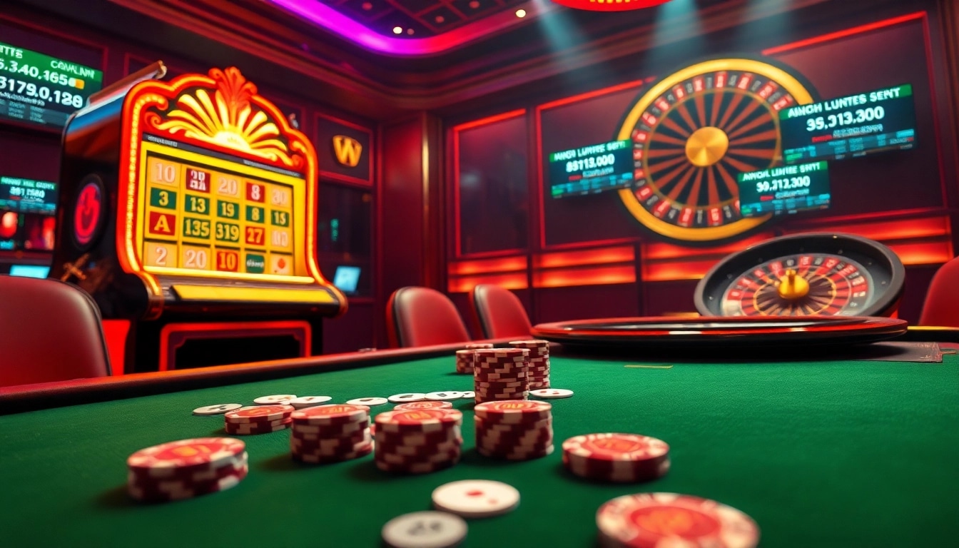 Khám phá thế giới đầy kịch tính của Tik88 với poker cược cao, máy đánh bạc sinh động và bầu không khí casino thanh lịch.
