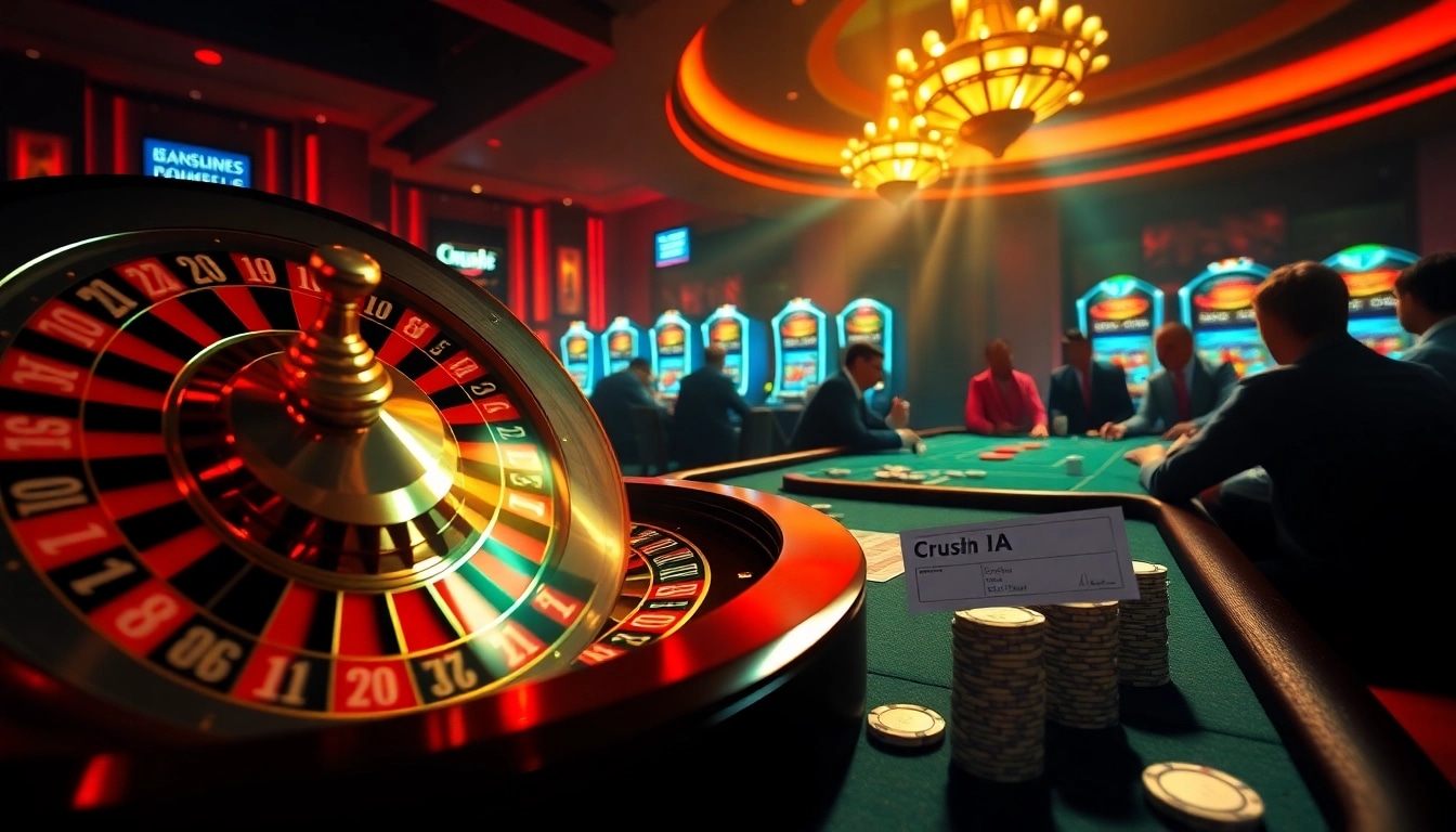 Experience the thrill of winning at the poker table with Crush IA gaming strategies.