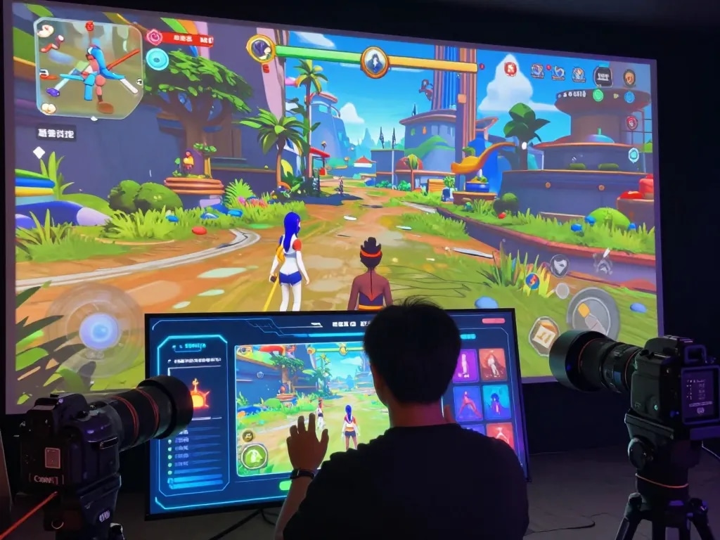 Engaging sex simulator scene highlighting character customization and vibrant gameplay.