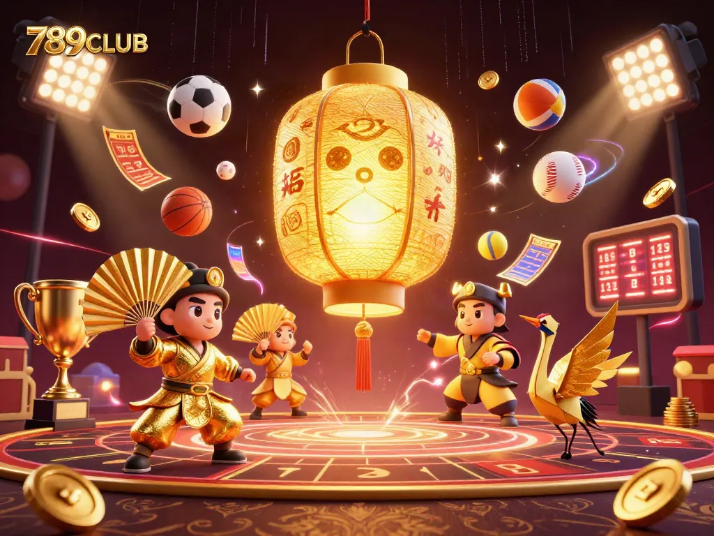 Win big at 789CLUB with exciting gaming elements under vibrant casino lights.