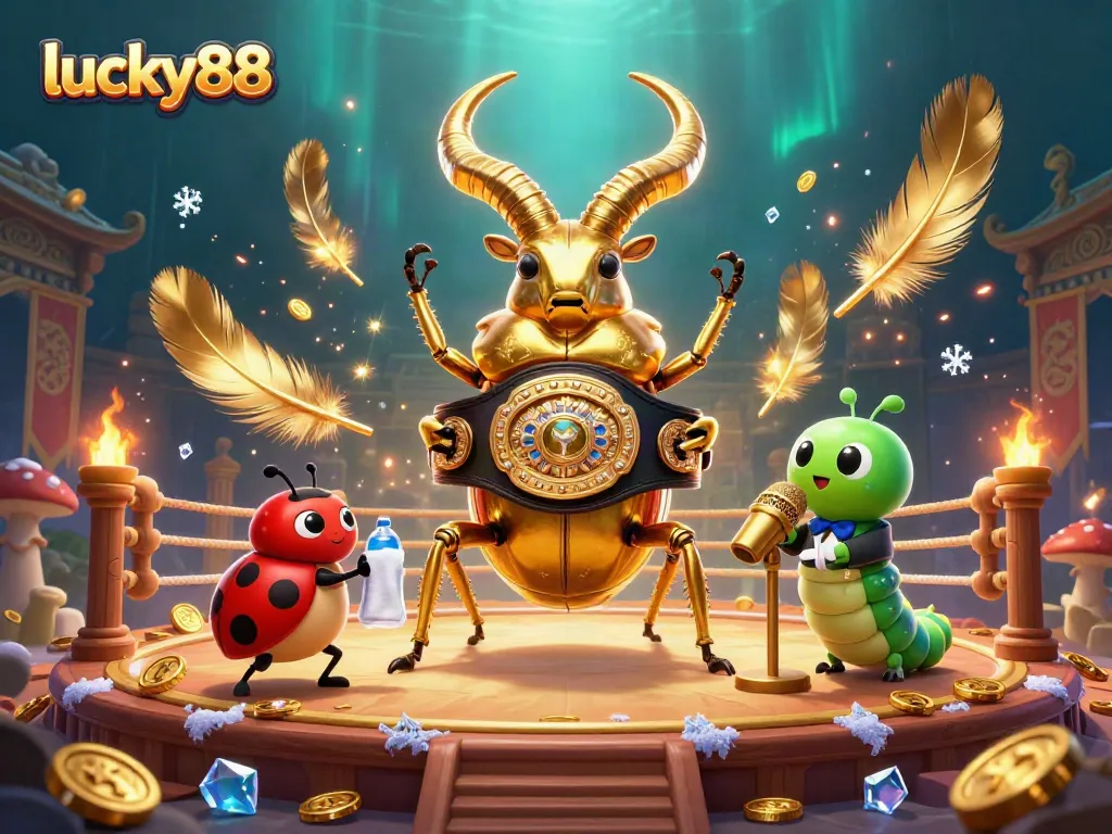 Engage in thrilling gameplay with lucky88 featuring dynamic characters in an exciting casino scene.