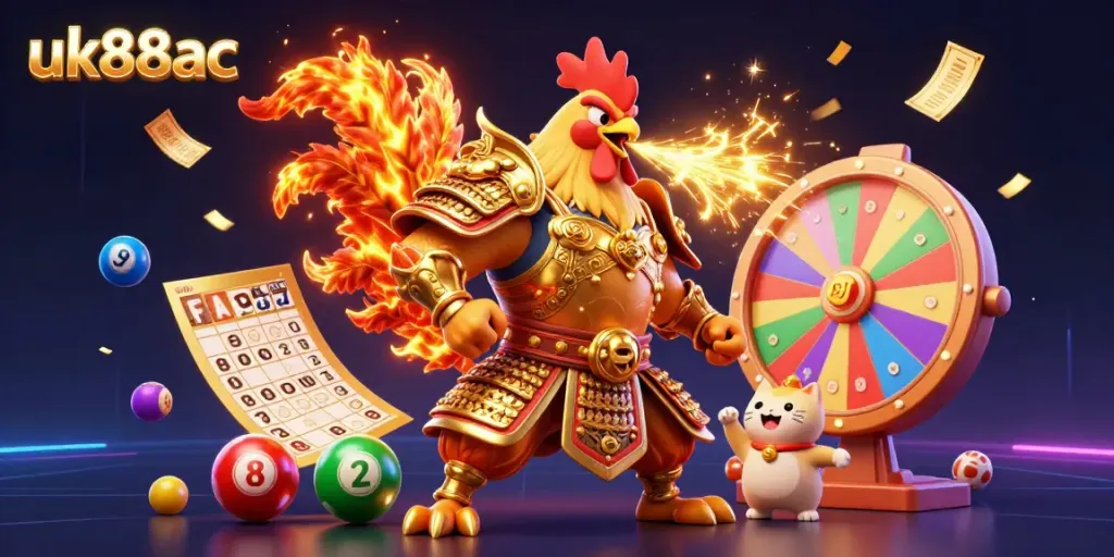 Engage with immersive games at uk88ac featuring dynamic characters and vibrant casino elements.