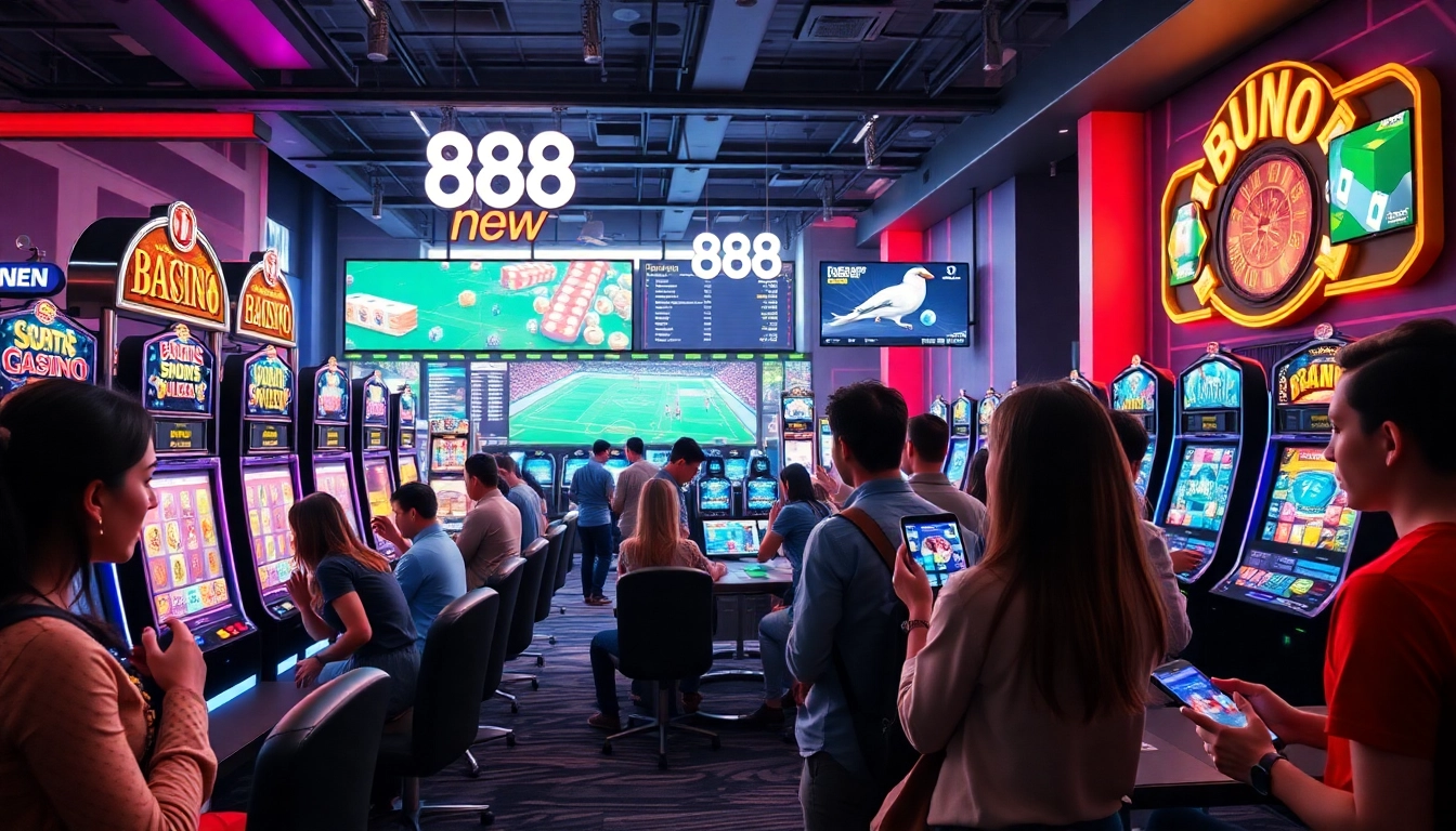 Experience thrilling gaming at 888new with vibrant visuals and advanced interface.