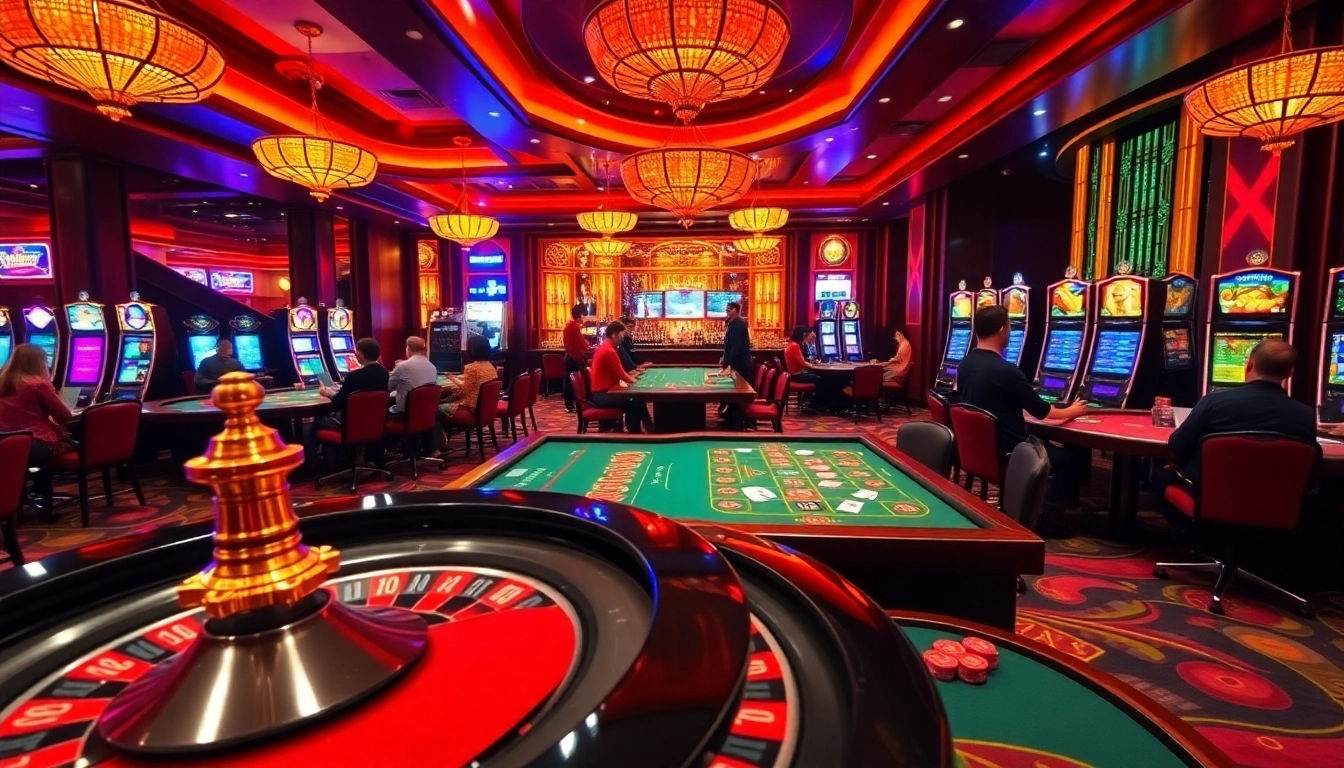 Experience high-stakes gambling action at MM88 Casino with vibrant games and thrilling environments.