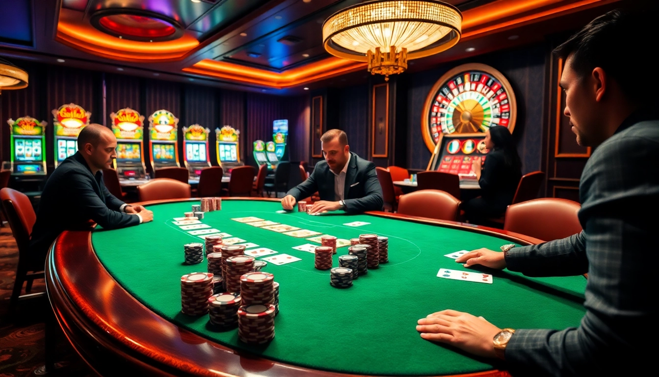 Experience high-stakes poker action at U888's luxurious casino.