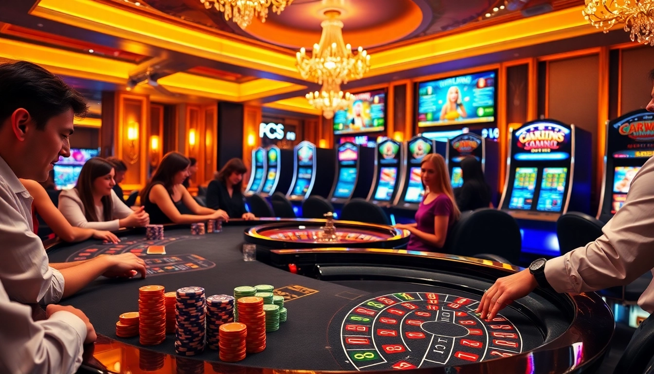 Experience thrilling gaming action with thabethome com at an exciting casino table.
