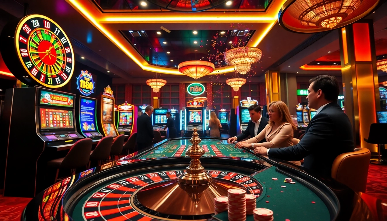 Experience thrilling wins at F168 with vibrant casino games and a lively atmosphere.