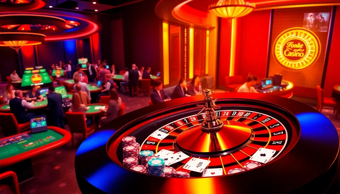 Engage with thrilling gaming on https://king88b.us.com/ featuring casino tables, roulette wheel, and poker action.