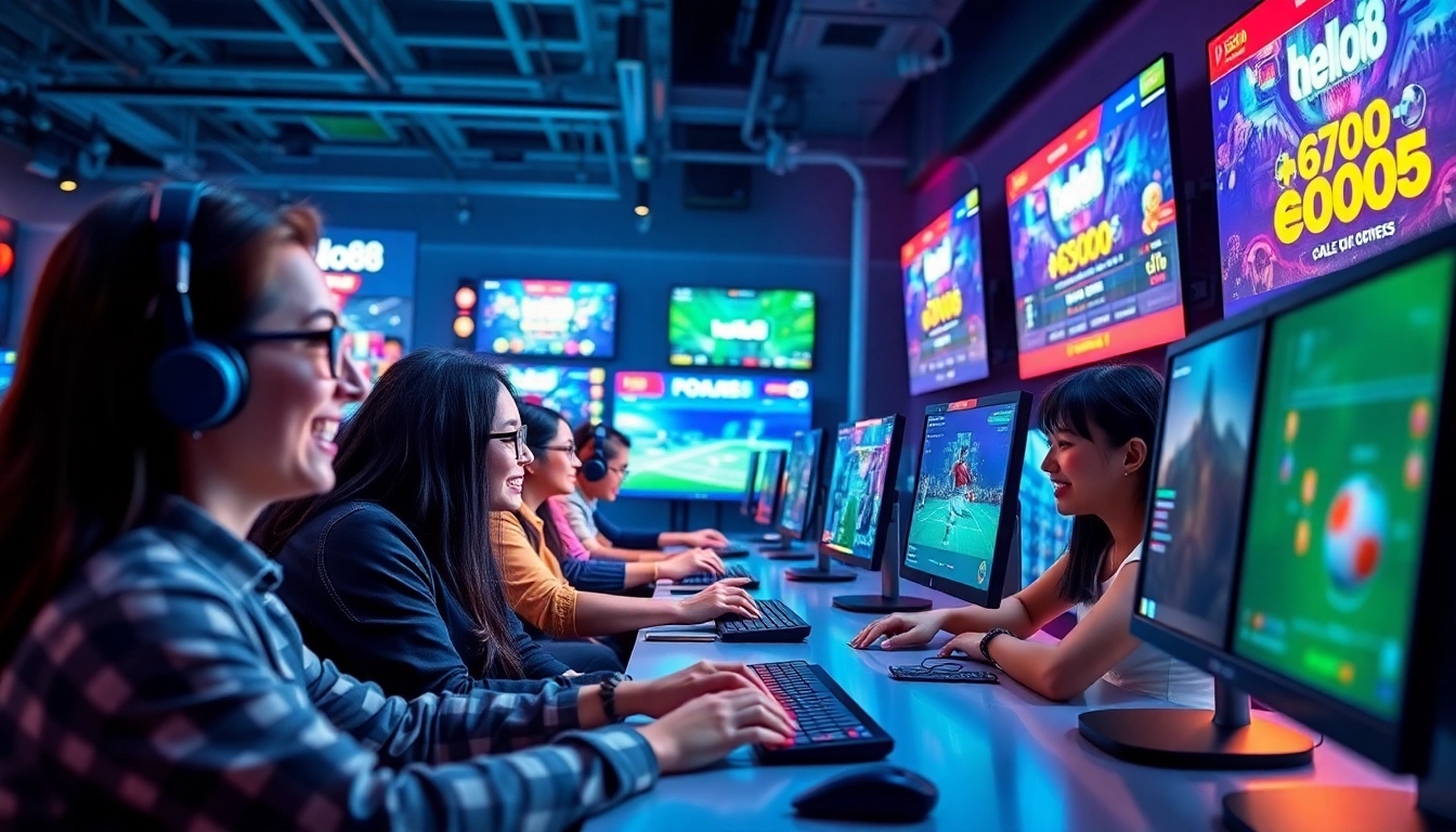 Hello88 online gaming platform showcasing a vibrant and engaging betting environment.