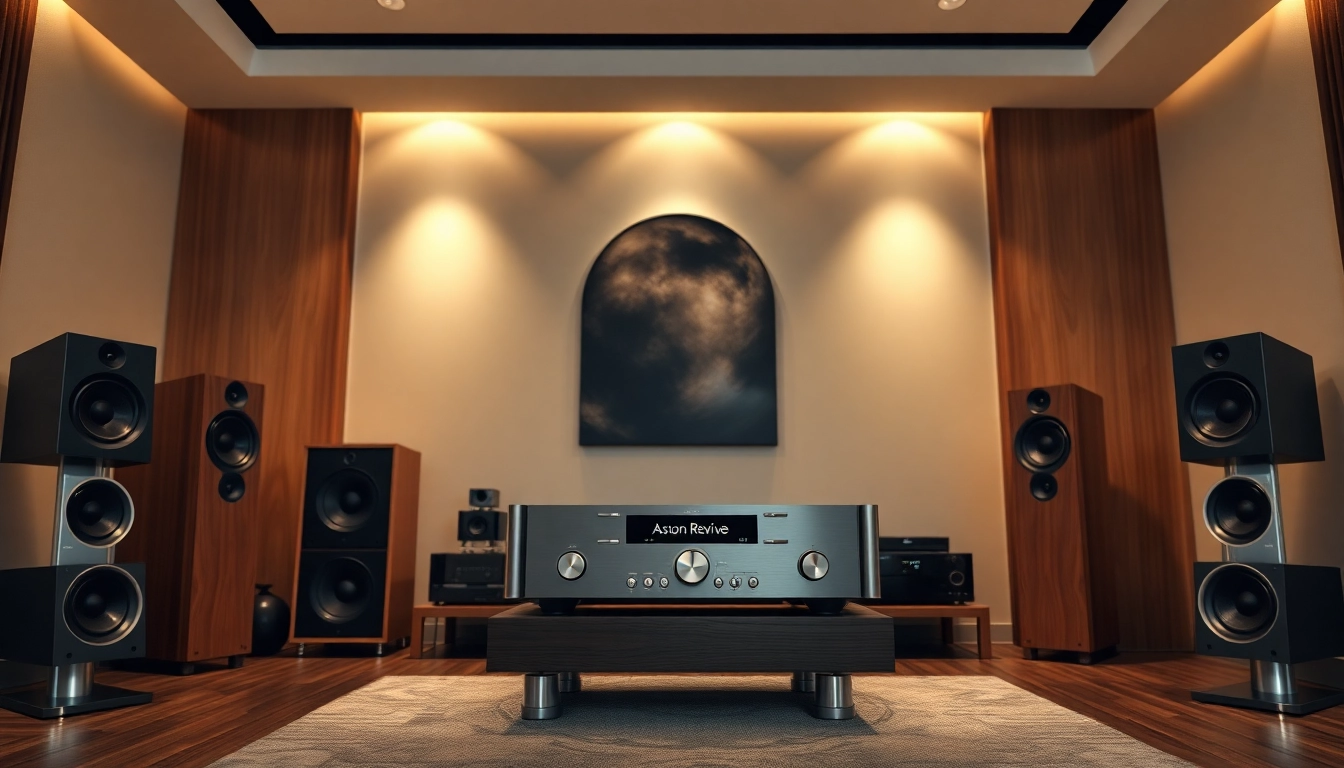 Acoustic Revive RR-888 Schumann Resonance Generator in a modern listening room