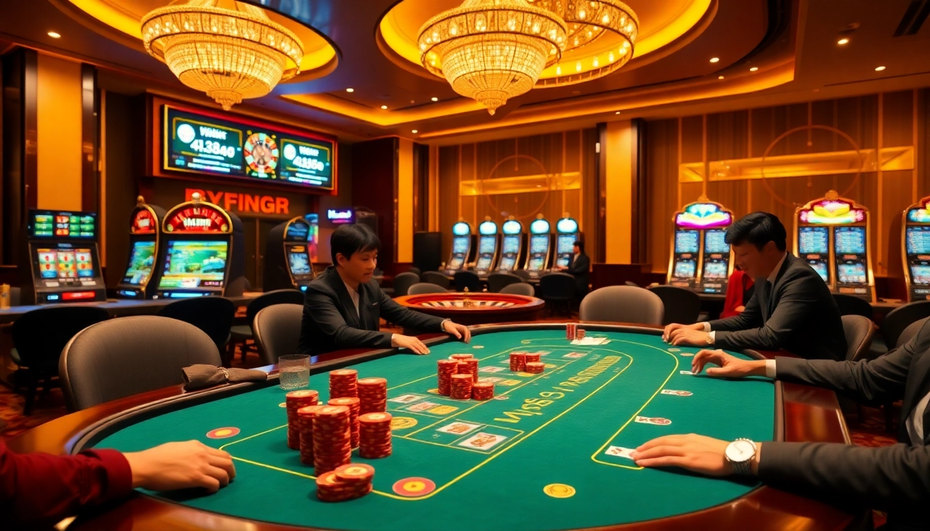 Experience vibrant casino action at https://fly88.legal/ with engaging games and premium poker tables.