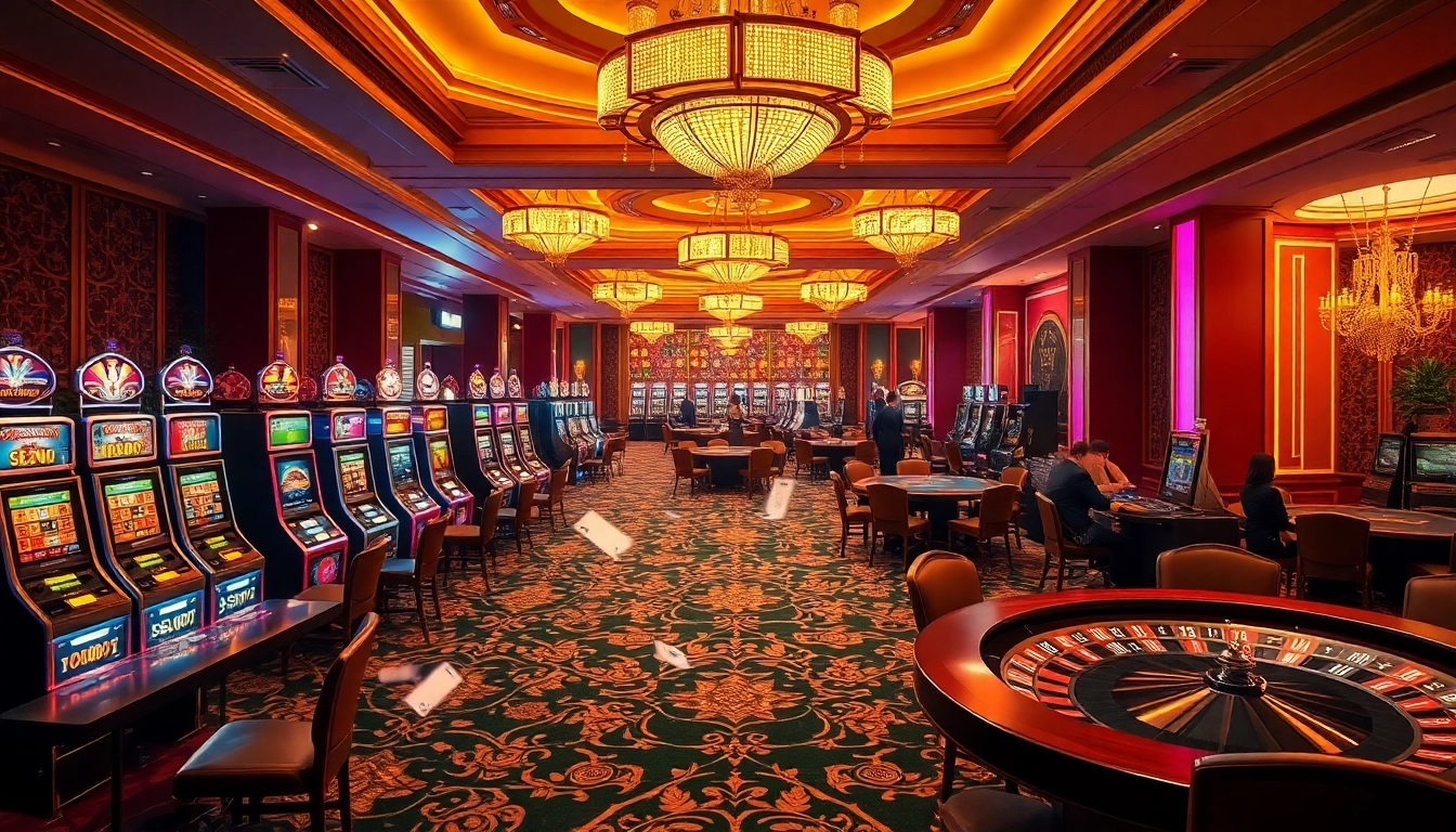 Experience the thrill of RAJABARONG as players engage with vibrant casino games and lively betting.