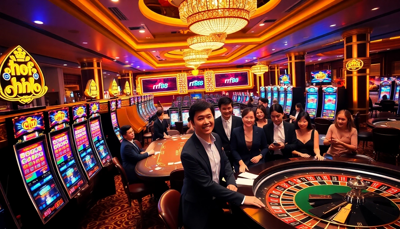 Experience the excitement at rr88 with vibrant casino tables and thrilling games.