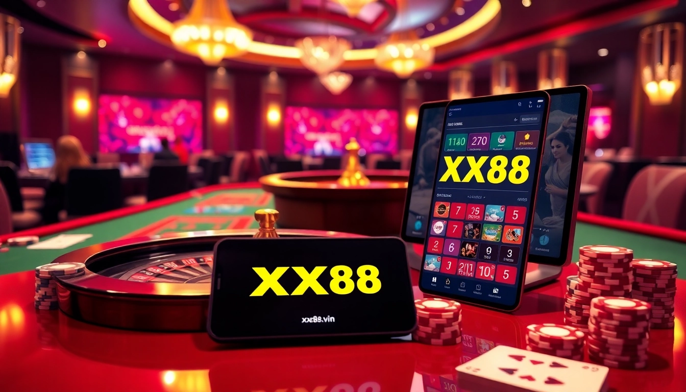 Experience thrilling betting adventures at https://xx88.vin/ with vibrant casino games and luxurious atmosphere.