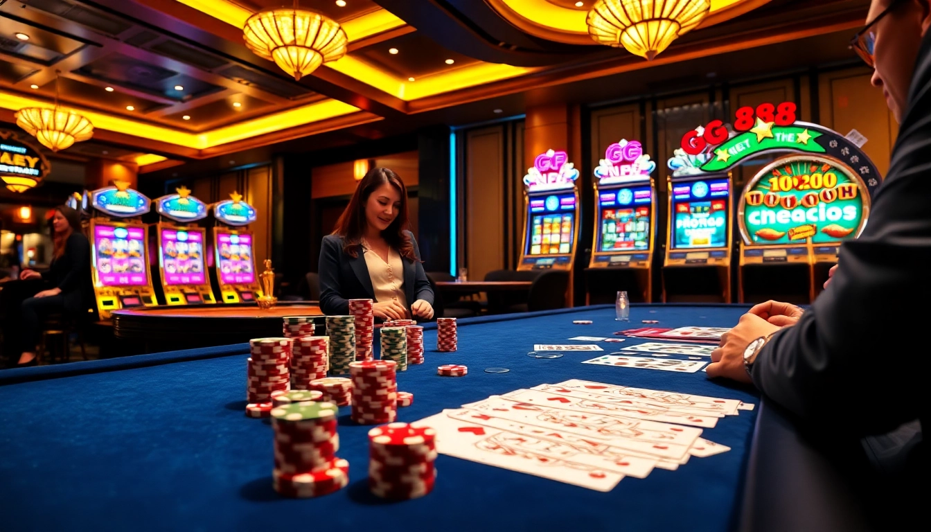 Experience high thrills at GG 88 with exciting games and professional casino elements.