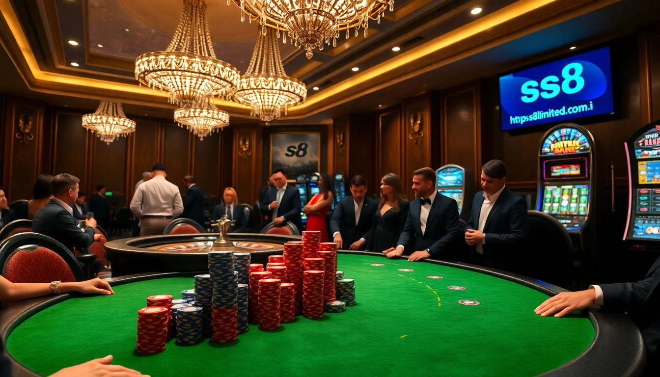 Experience the thrill of poker and roulette at https://s8limited.com/ with vibrant casino ambiance.