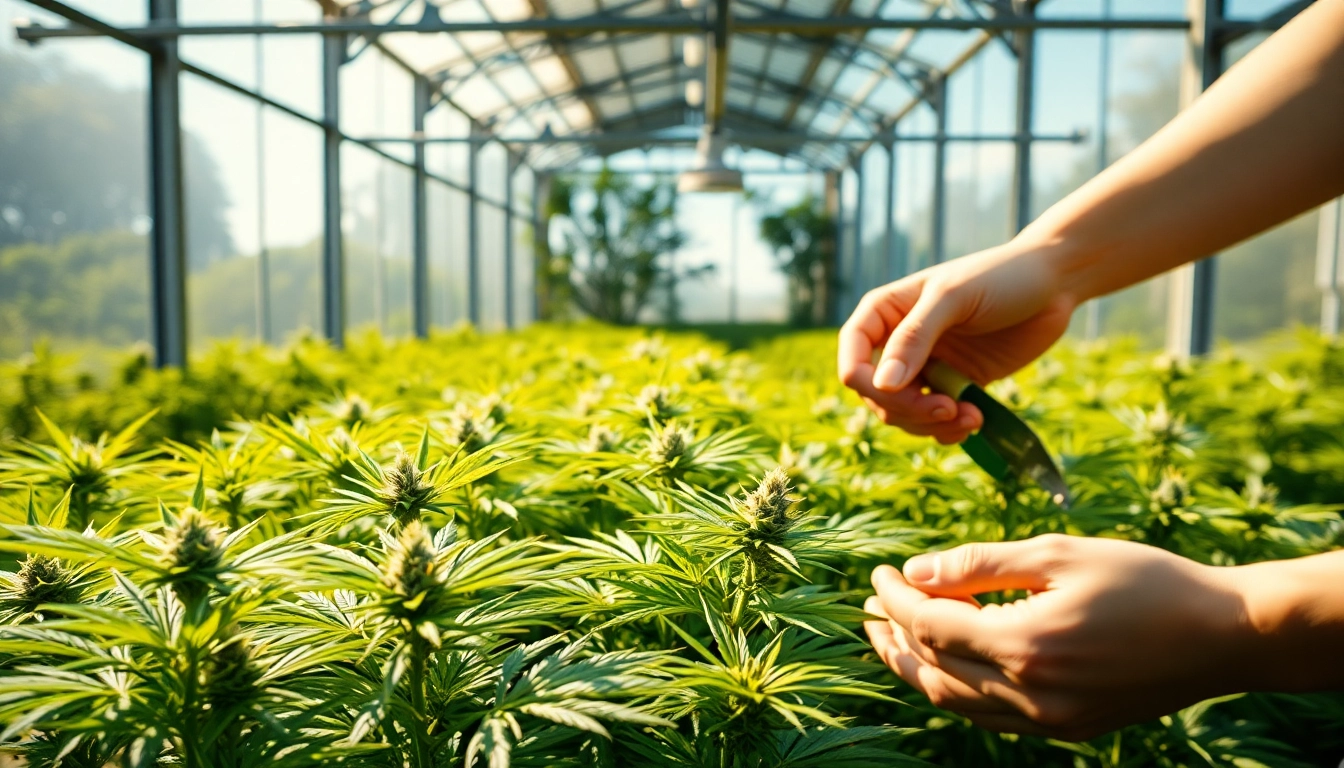 Visita al Cannabis Club Lloret De Mar con cultivo saludable de plantas.