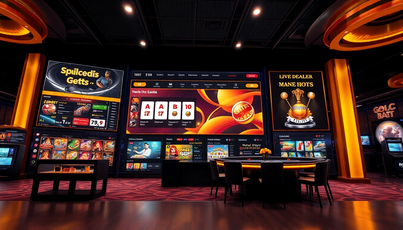 Explore a dynamic online gaming interface showcasing https://new88pm.com/ with engaging casino elements and a luxurious design.