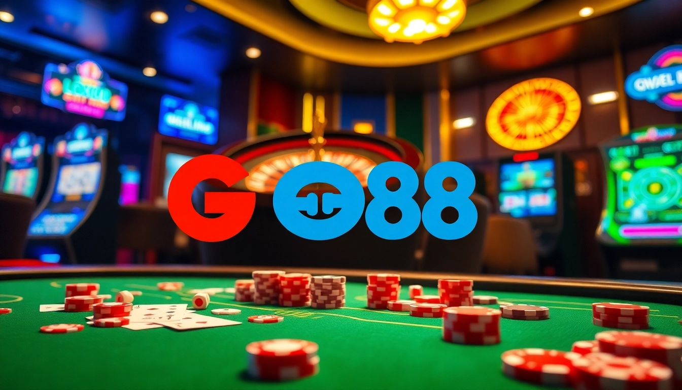 Play thrilling casino games at GO88 with professional setup and vibrant ambiance.