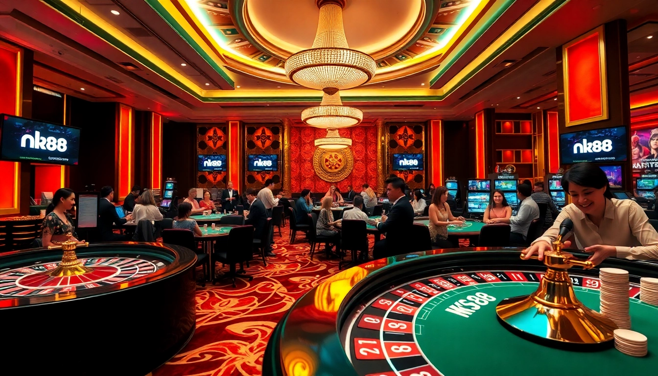 Experience the excitement of nk88 with engaging casino games and thrilling betting action.