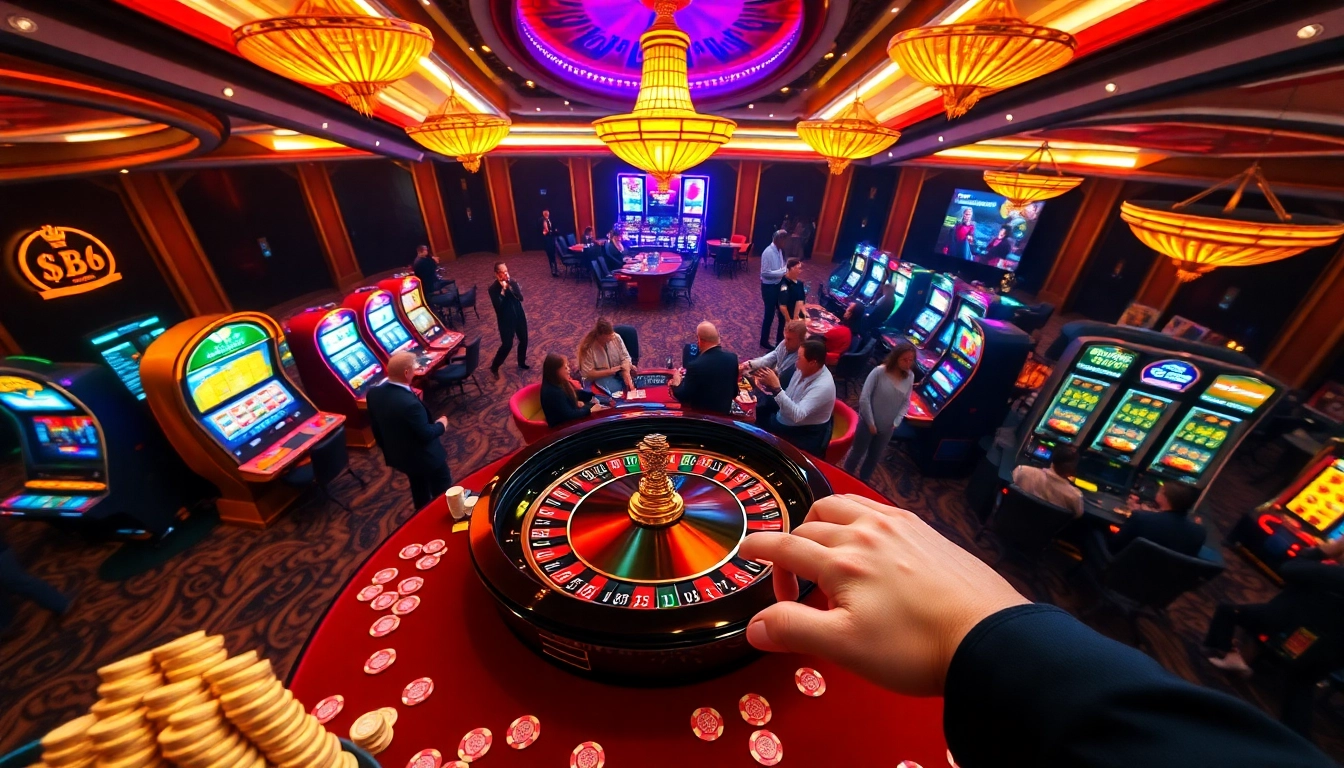 Experience the excitement of gambling at https://xx88.eu.com/ with vibrant casino scenes featuring roulette and poker chips.