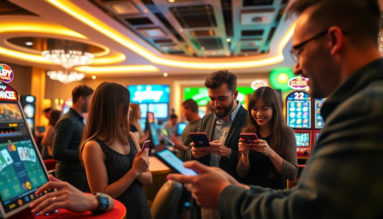 Experience the excitement of online gaming at tk88win.live with diverse players enjoying various casino games.