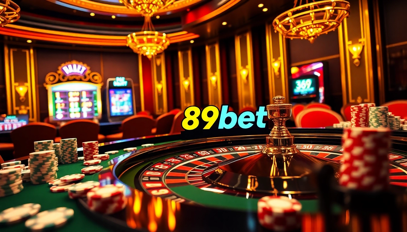 Players enjoying an immersive casino experience with 89bet's betting gaming options highlighted.