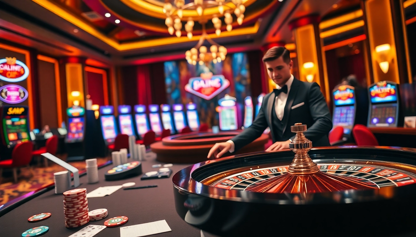 Exciting gambling action showcasing nhà cái uy tín UU88 at a vibrant casino table.