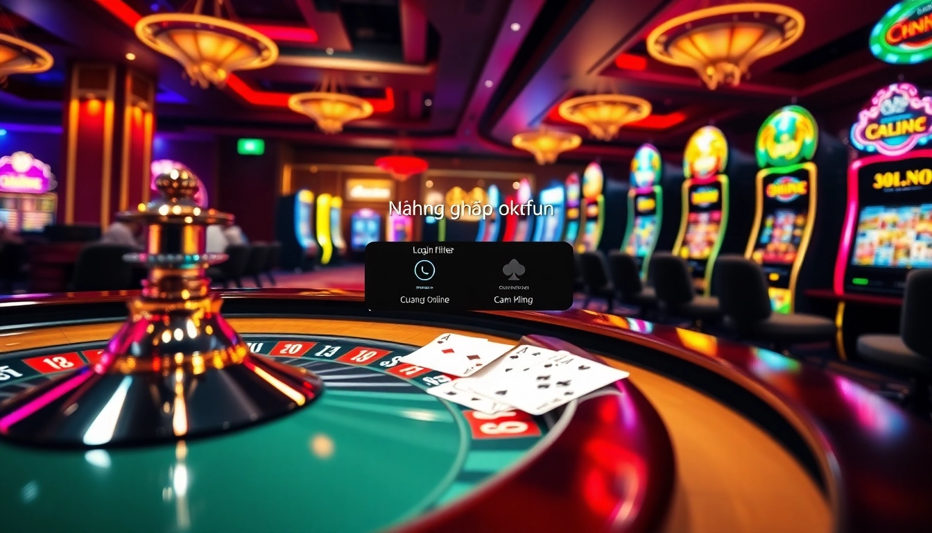 Login to OKFUN for thrilling casino experiences with vibrant games and exciting rewards.