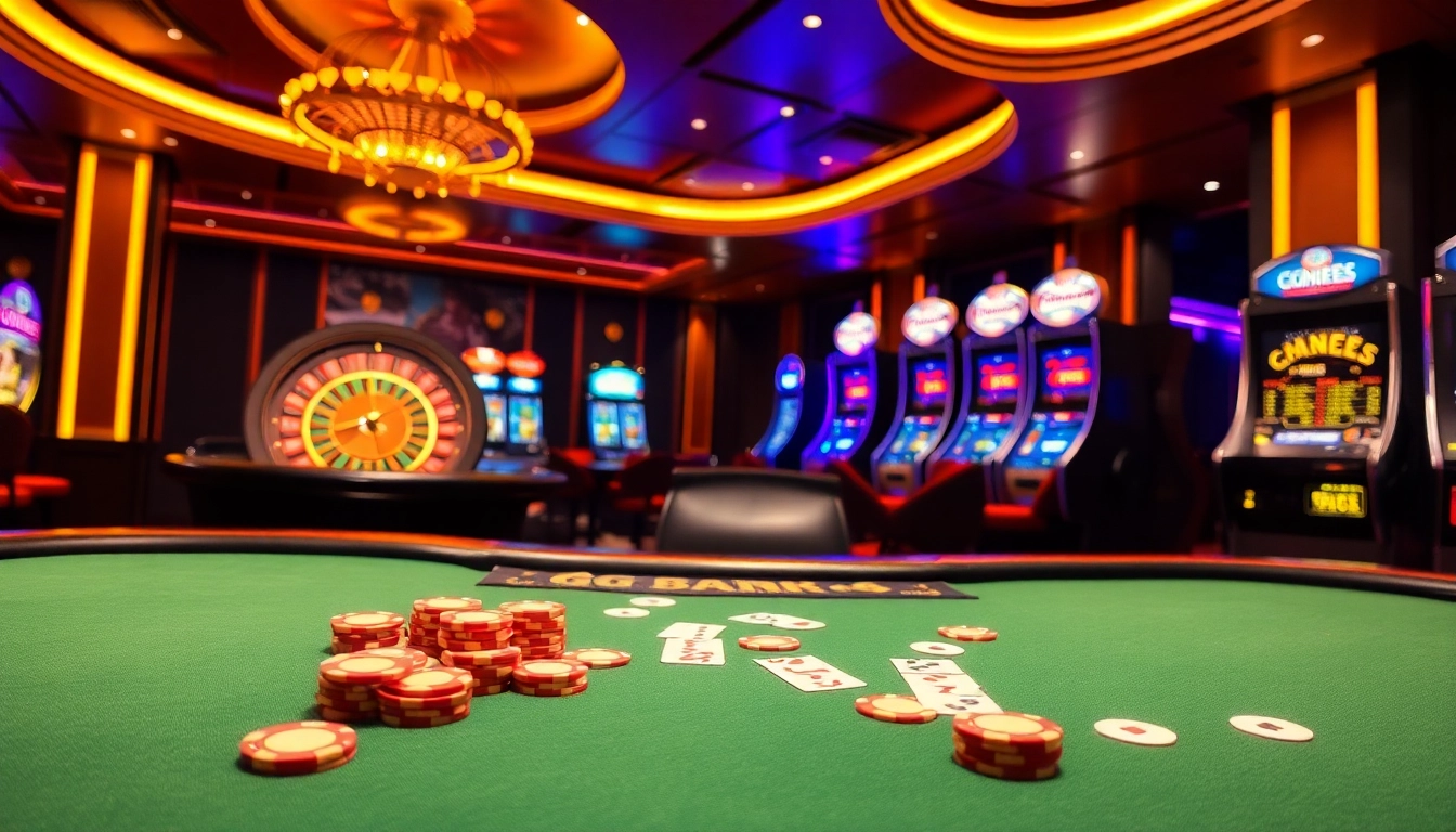 Experience the thrill of gambling at GG 88 with a vibrant poker table scene showcasing exciting gameplay.