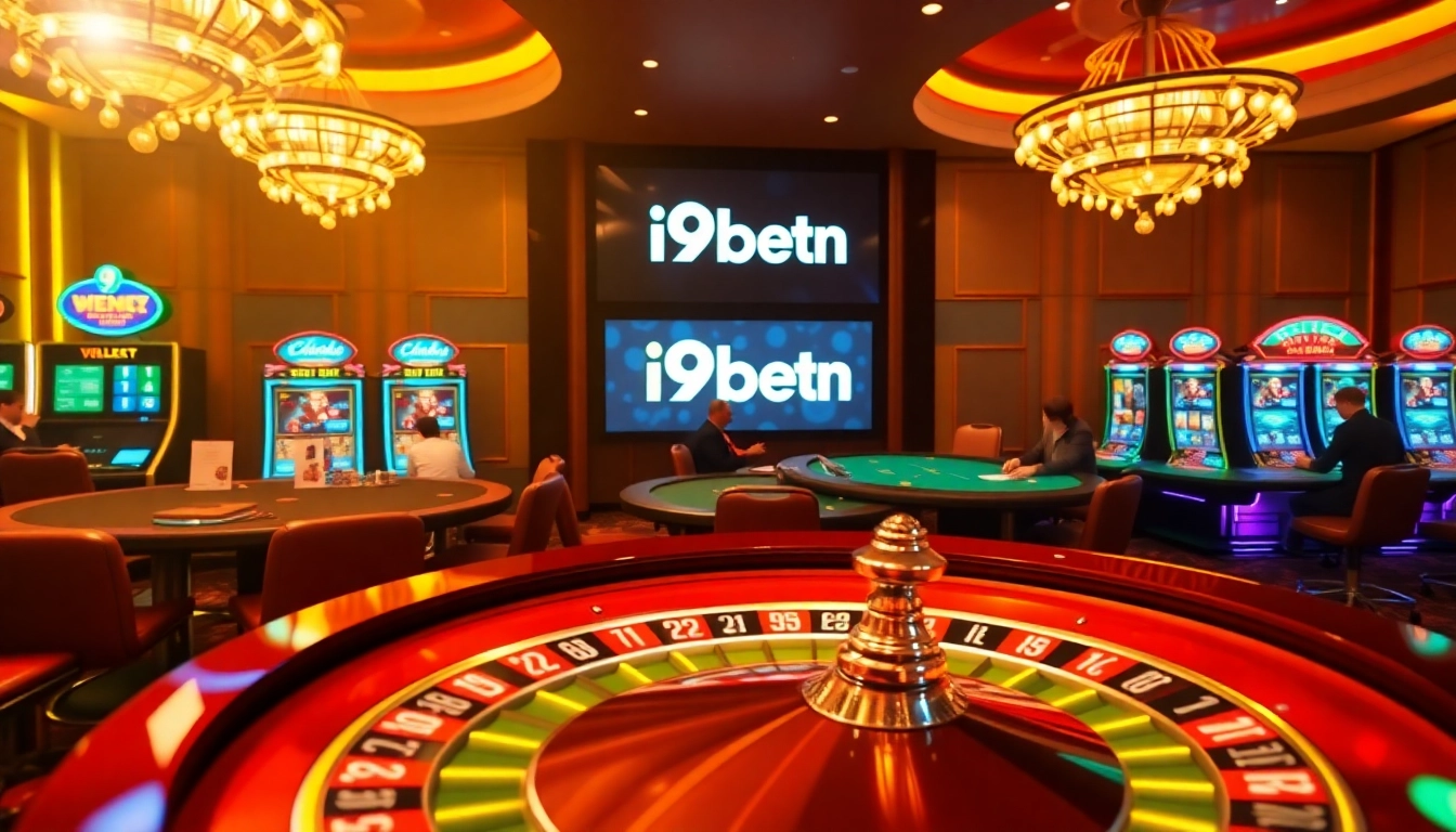 Experience thrilling gambling excitement with i9bet.ren's dynamic casino atmosphere.