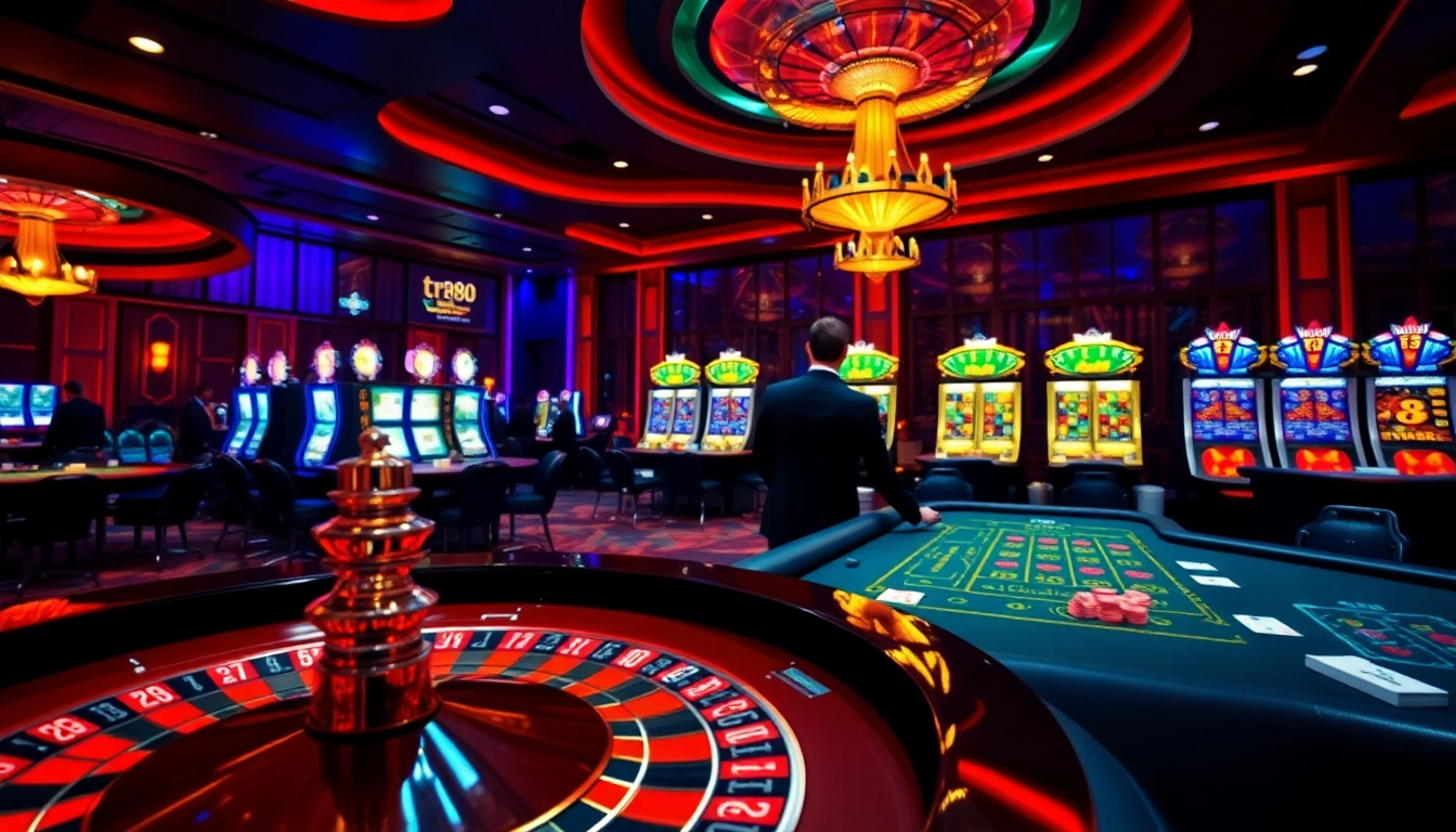 Experience the excitement of gambling at a luxurious casino with tr88 themed gameplay.