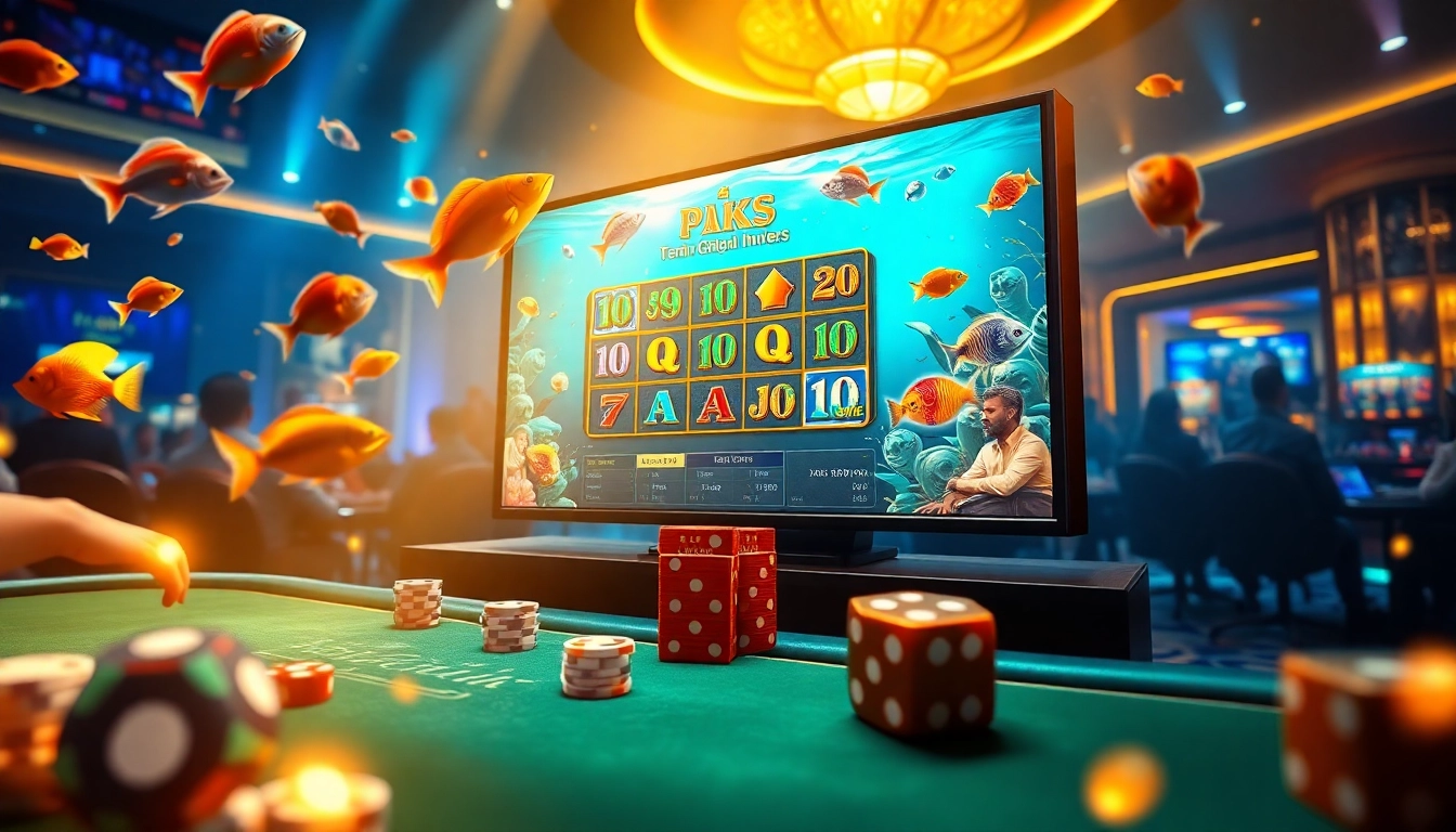 Engage in bắn cá rikvip with vibrant aquatic visuals and immersive casino excitement.