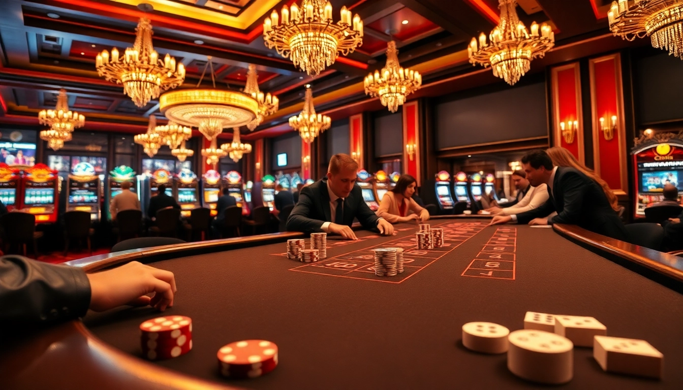 Experience luxury gaming at go8 with engaging table games and vibrant slot machines.