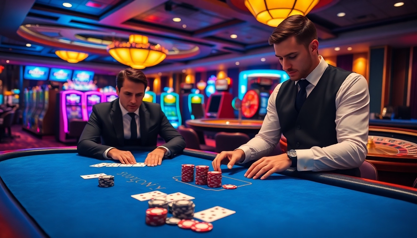 Experience high-stakes action at a luxurious casino with https://jun88pl.com/ gaming elements.