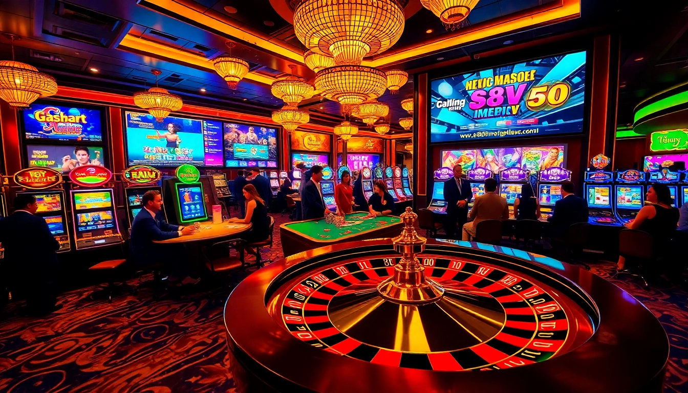 Experience the thrilling atmosphere of gambling at https://88vv.media/ with poker and roulette excitement.