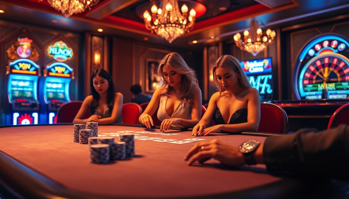 Join the excitement at https://hit-club.games/ with vibrant poker action in a luxurious casino setting.