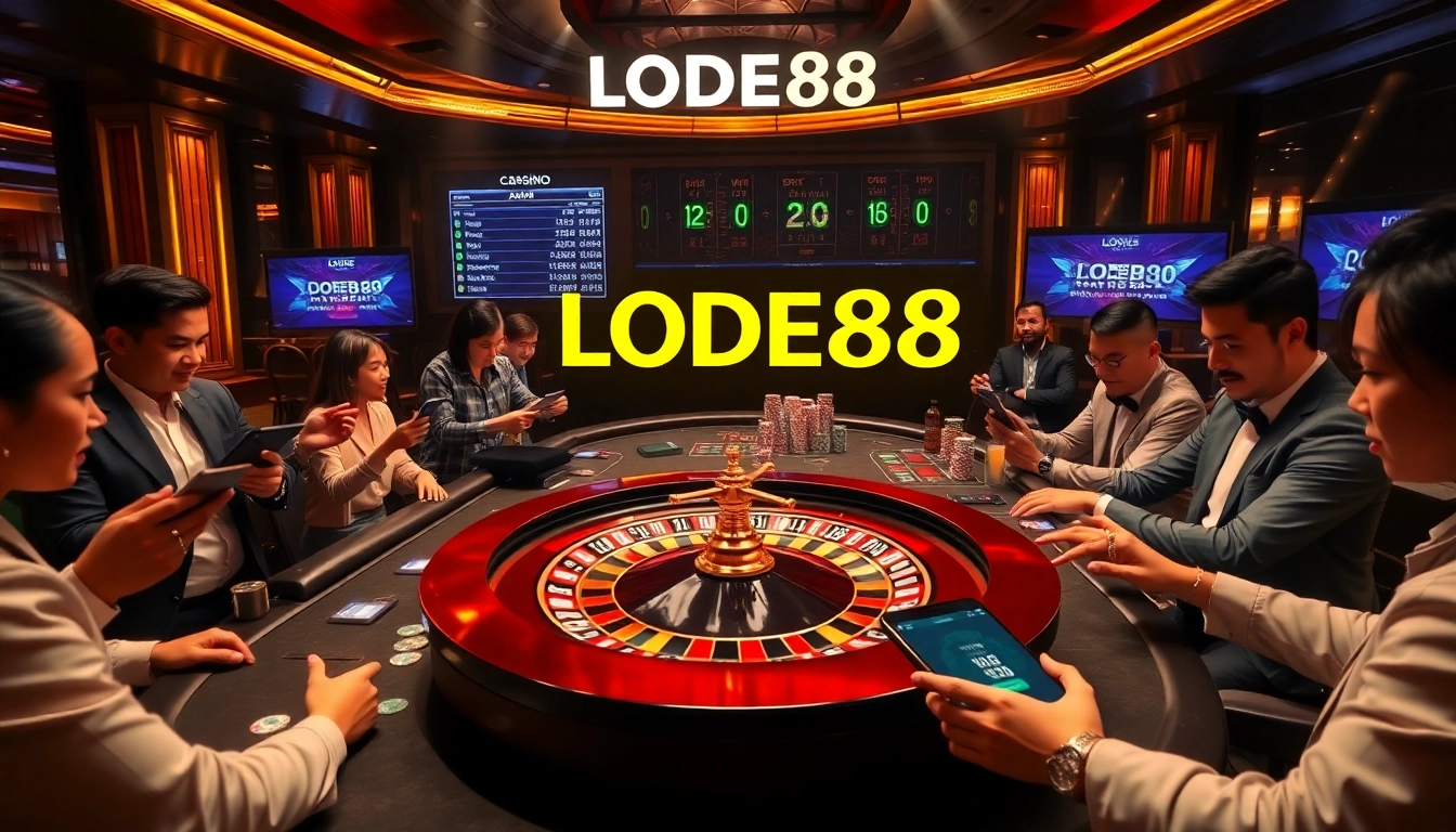 Experience the thrill of winning at LODE88's online casino with exciting games.