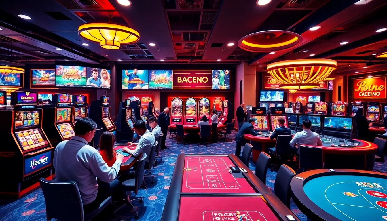 Dynamic online gaming scene at good88.hu.net showcasing exciting casinos.