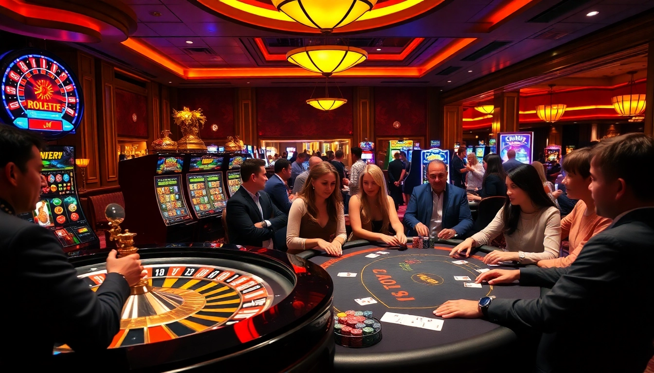 Experience thrilling gambling action at https://kuwinblog.com/ with vibrant casino games and eager players.