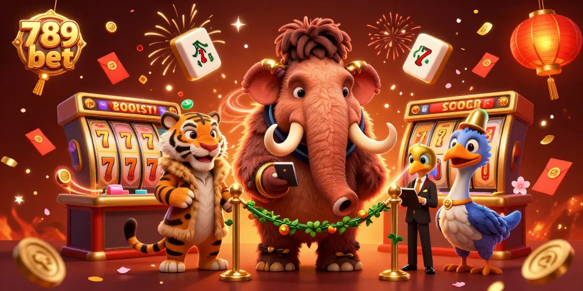 Experience the excitement of 789 bet with lively casino characters and vibrant game elements.